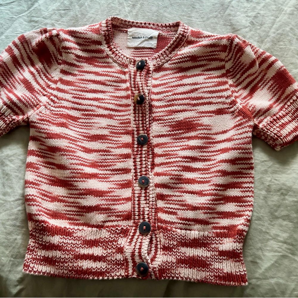 Misha and Puff short sleeved space dyed Cardigan XS